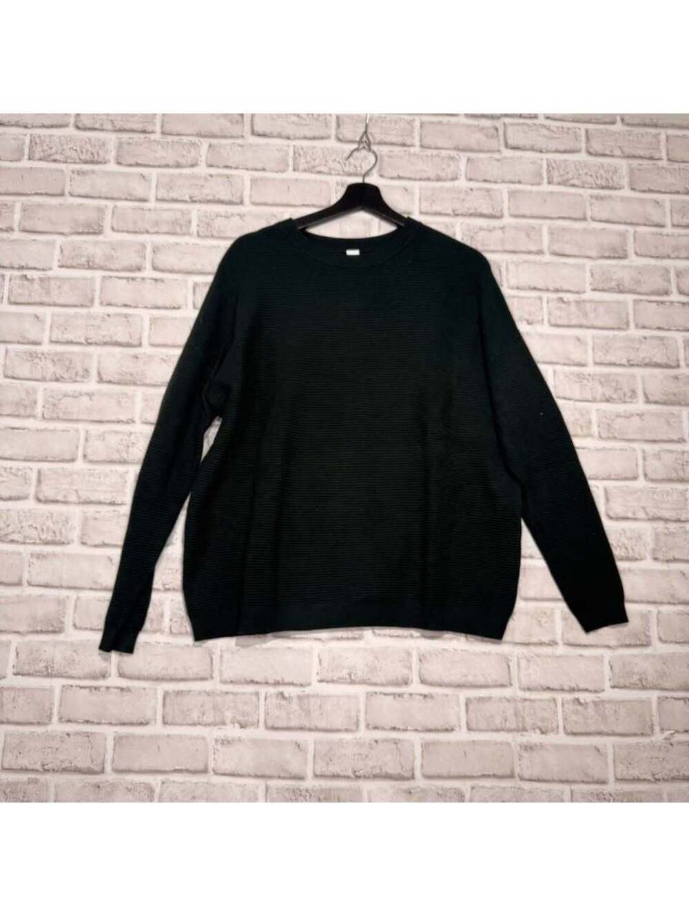 Twik Loose Ottoman Sweater Dark Green Women's M